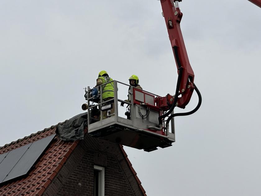 Blikseminslag Veroorzaakt Schade Aan Woning | NU Horst Aan De Maas