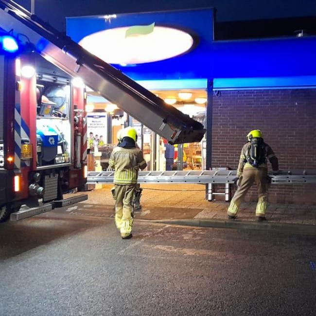 Supermarkt Jan Linders Horst korte tijd ontruimd